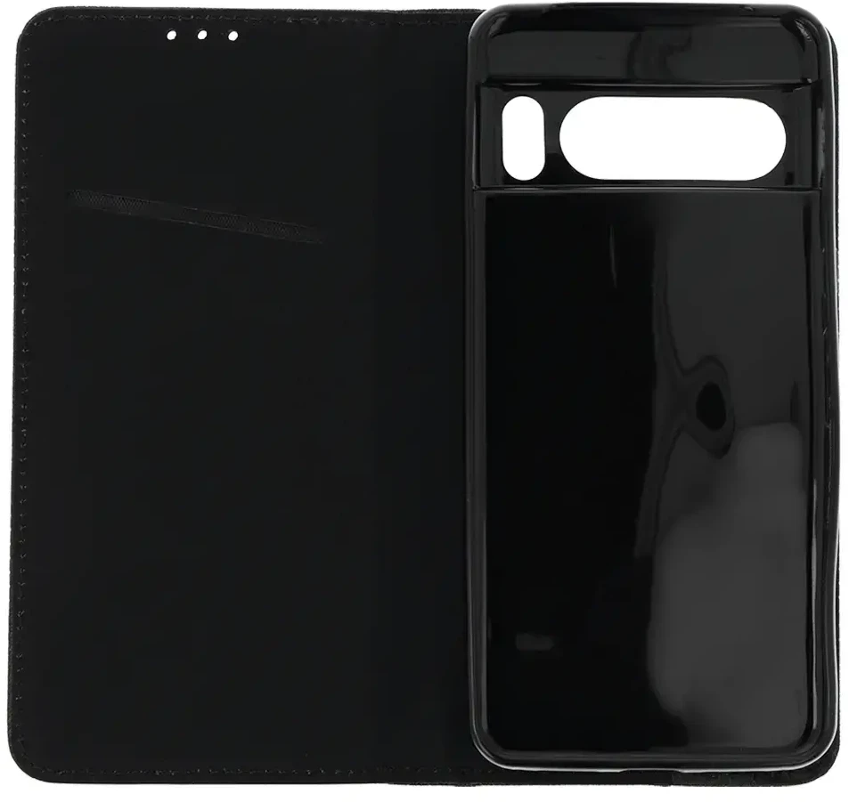 Toptel Topt Dėklas Smart Book MAGNET skirtas Google Pixel 8 PRO juodos spalvos