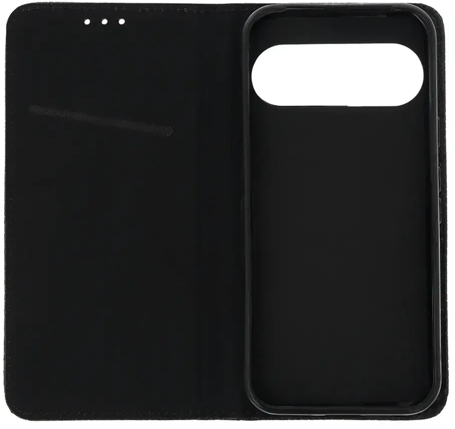 Toptel Topt Dėklas Smart Book MAGNET skirtas GOOGLE PIXEL 9 juodos spalvos