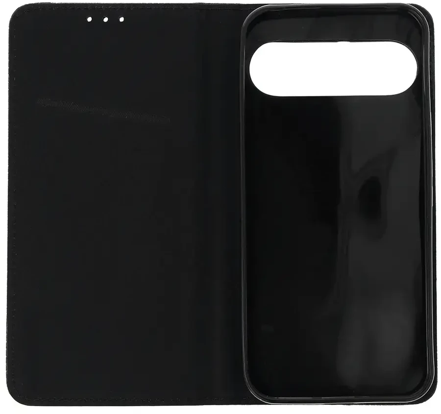 Fusion Accessories Topt Dėklas Smart Book MAGNET skirtas GOOGLE PIXEL 9 PRO XL juodos spalvos