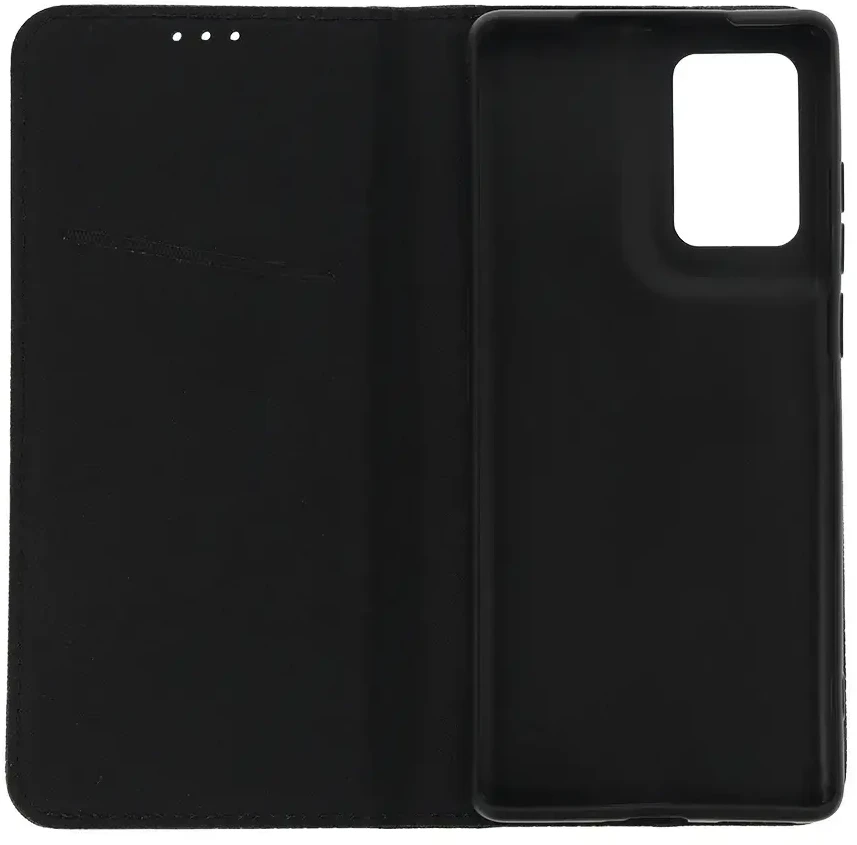 Fusion Accessories Topt Smart Book MAGNET dėklas skirtas MOTOROLA MOTO G96 5G juodos spalvos