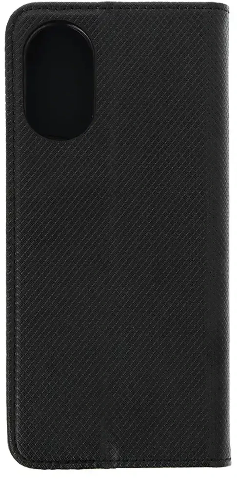 Fusion Accessories Telone Smart Book MAGNET dėklas skirtas Oppo A38 juodos spalvos