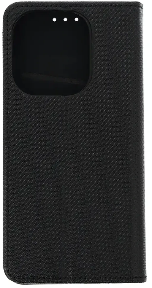 Fusion Accessories Topt Dėklas Smart Book MAGNET skirtas OPPO A40 4G juodos spalvos
