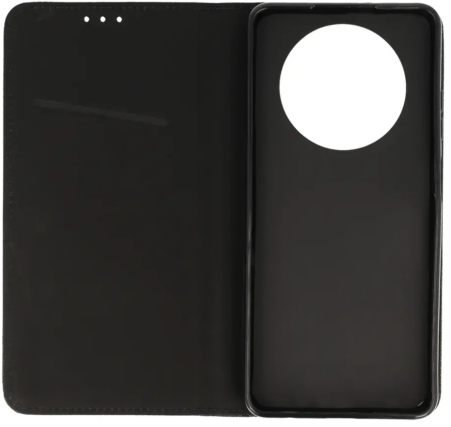 Dėklas Smart Book MAGNET skirtas REALME 12X juodos spalvos