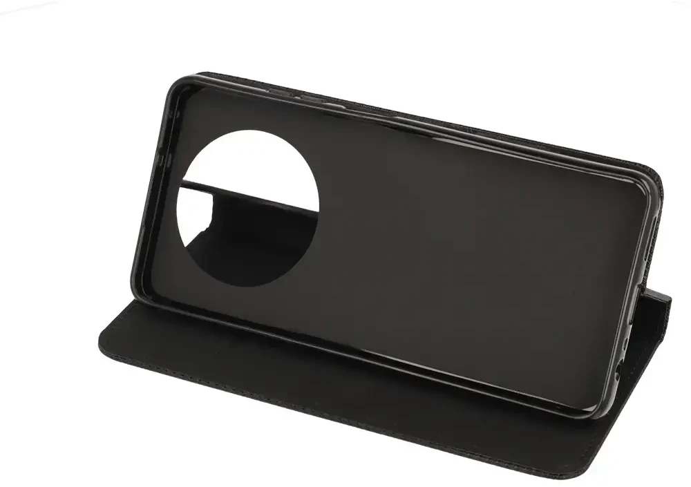 Dėklas Smart Book MAGNET skirtas REALME 12X juodos spalvos