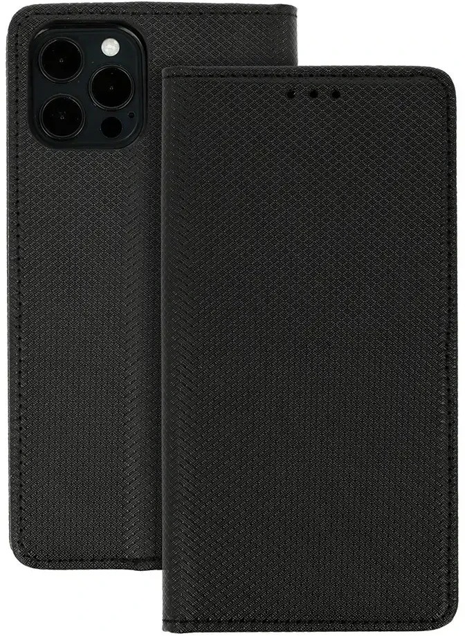 Toptel Telone Smart Book MAGNET dėklas skirtas Samsung Galaxy S7 juodos spalvos