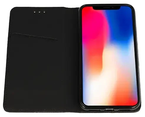 Fusion Accessories Telone Smart Book MAGNET dėklas skirtas Samsung Galaxy A70 juodos spalvos