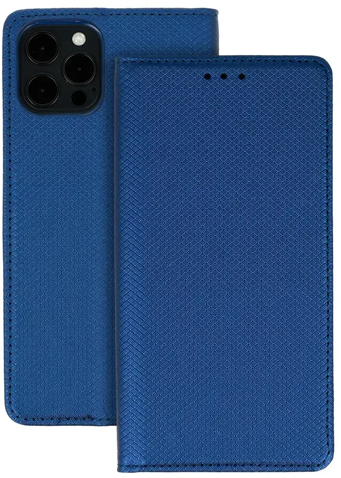 Fusion Accessories Telone Smart Book MAGNET dėklas skirtas Xiaomi Redmi 12 mėlynos spalvos