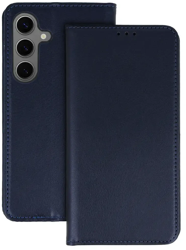 Fusion Accessories Topt Smart Magneto dėklas skirtas Samsung Galaxy S24 mėlynos spalvos