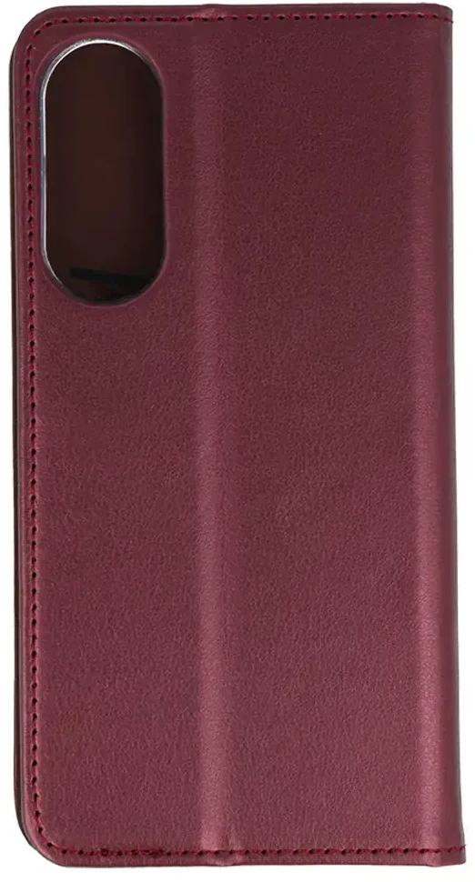 Fusion Accessories Topt Dėklas Smart Magneto skirtas Samsung Galaxy S25 Edge bordo spalvos