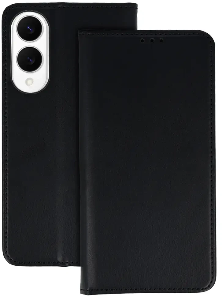 Fusion Accessories Topt Dėklas Smart Magneto skirtas Samsung Galaxy S25 Edge juodos spalvos