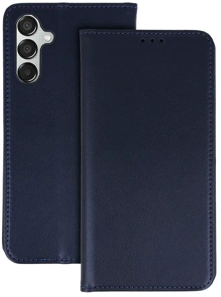 Fusion Accessories Topt Smart Magneto dėklas skirtas Samsung Galaxy M15 5G mėlynos spalvos