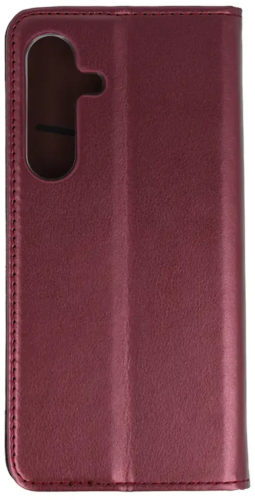 Fusion Accessories Topt Smart Magneto dėklas skirtas Samsung Galaxy S25 FE burgundy