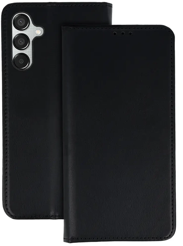 Fusion Accessories Topt Smart Magneto dėklas skirtas Samsung Galaxy M15 5G juodos spalvos