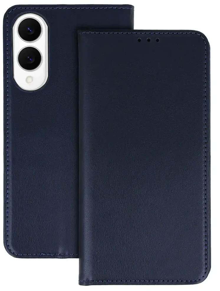 Fusion Accessories Topt Dėklas Smart Magneto skirtas Samsung Galaxy S25 Edge mėlynos spalvos