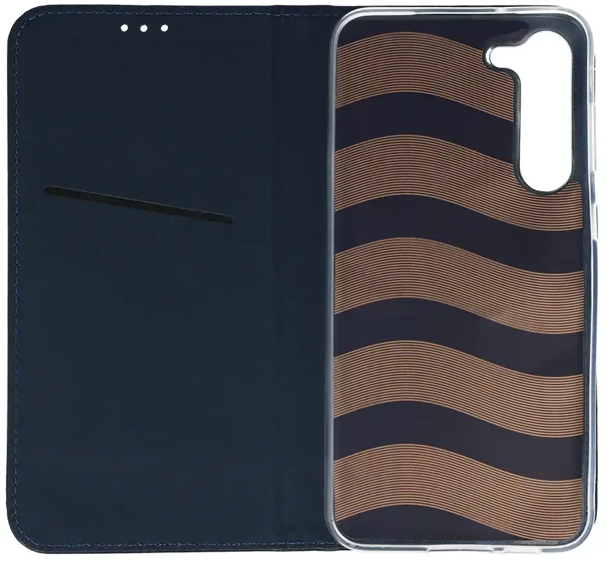 Fusion Accessories Topt Smart Magneto dėklas skirtas Samsung Galaxy S23 Plus mėlynos spalvos