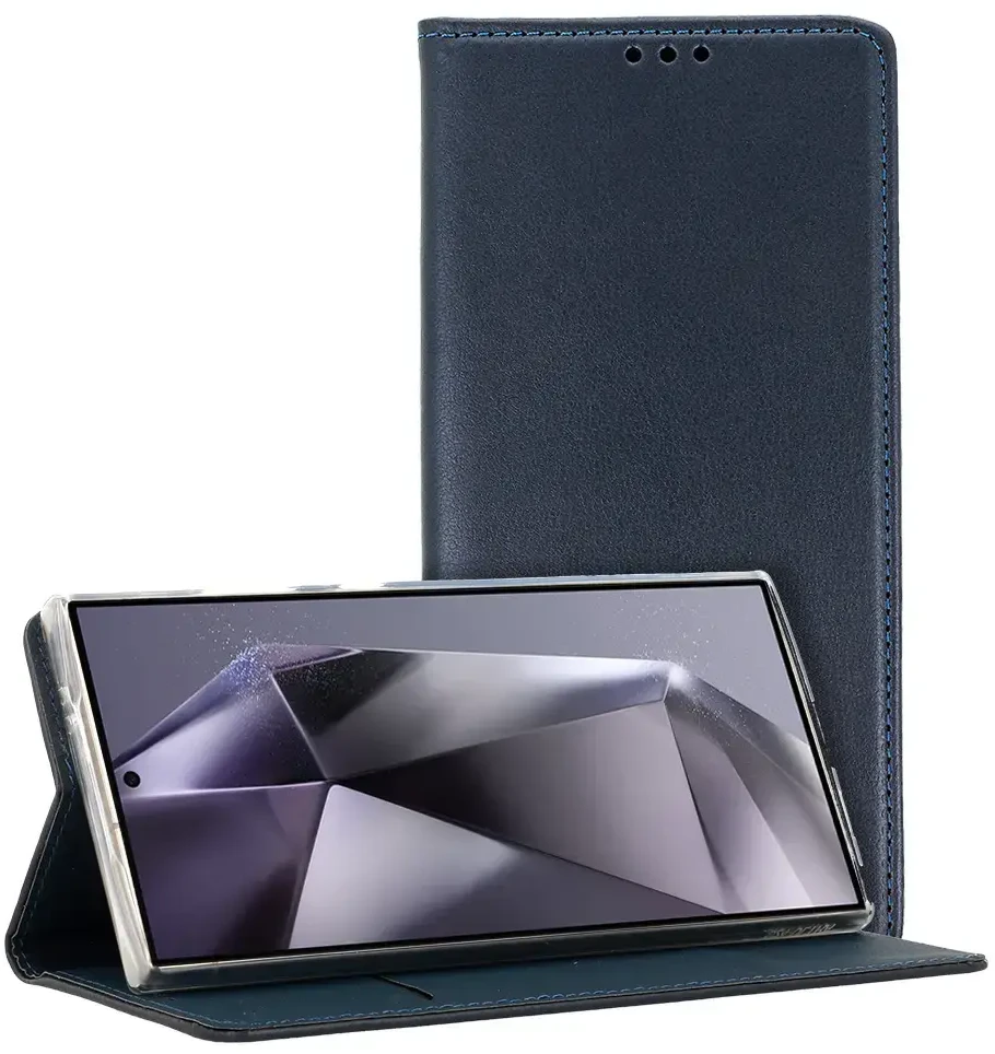 Toptel Topt Smart Magneto dėklas skirtas Xiaomi Redmi Note 14 5G mėlynos spalvos