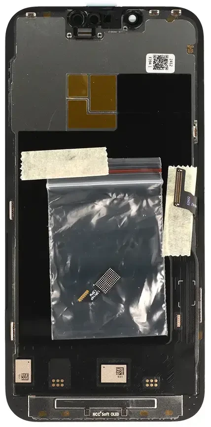 Fusion Accessories Soft OLED Ekranas NCC for Iphone 13 Pro juodas IC