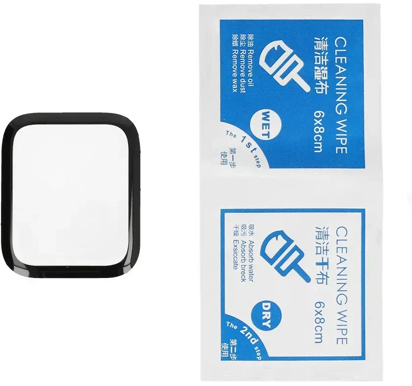 Fusion Accessories Topt Apsauginis stiklas Acrylic Full Glue skirta Apple Watch 7/8/9 45mm