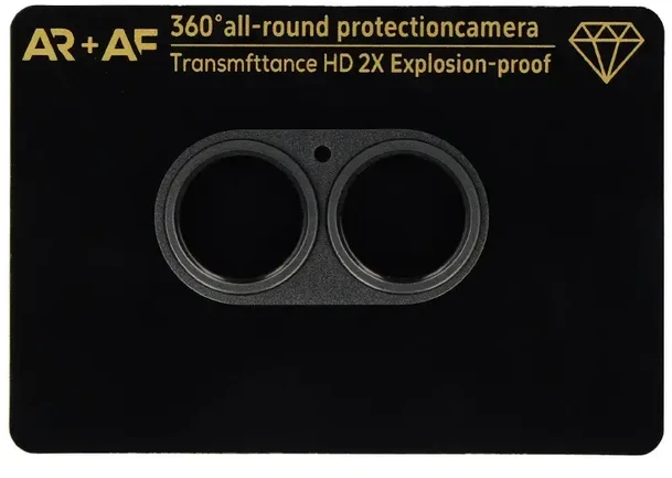 Fusion Accessories Apsauginis stiklas Aluminum Metal Camera Full Cover Lens on camera skirtas Apple iPhone 17 juodas (camera island)