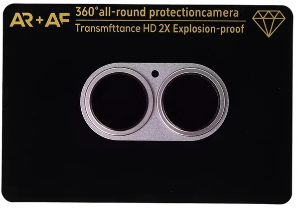 Fusion Accessories Apsauginis stiklas Aluminum Metal Camera Full Cover Lens on camera skirtas Apple iPhone 17 lavender (camera island)
