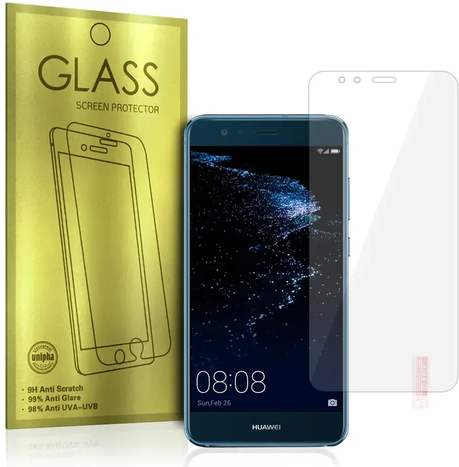 Fusion Accessories Topt Apsauginis stiklas Gold skirtas Huawei P10 Lite