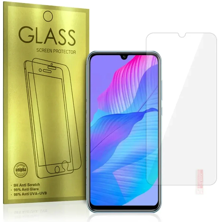 Fusion Accessories Topt Apsauginis stiklas Gold skirtas Huawei Y8P