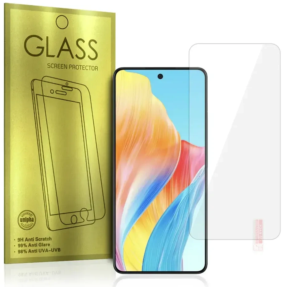 Realme Topt Apsauginis stiklas Gold skirtas Oppo A58 4G