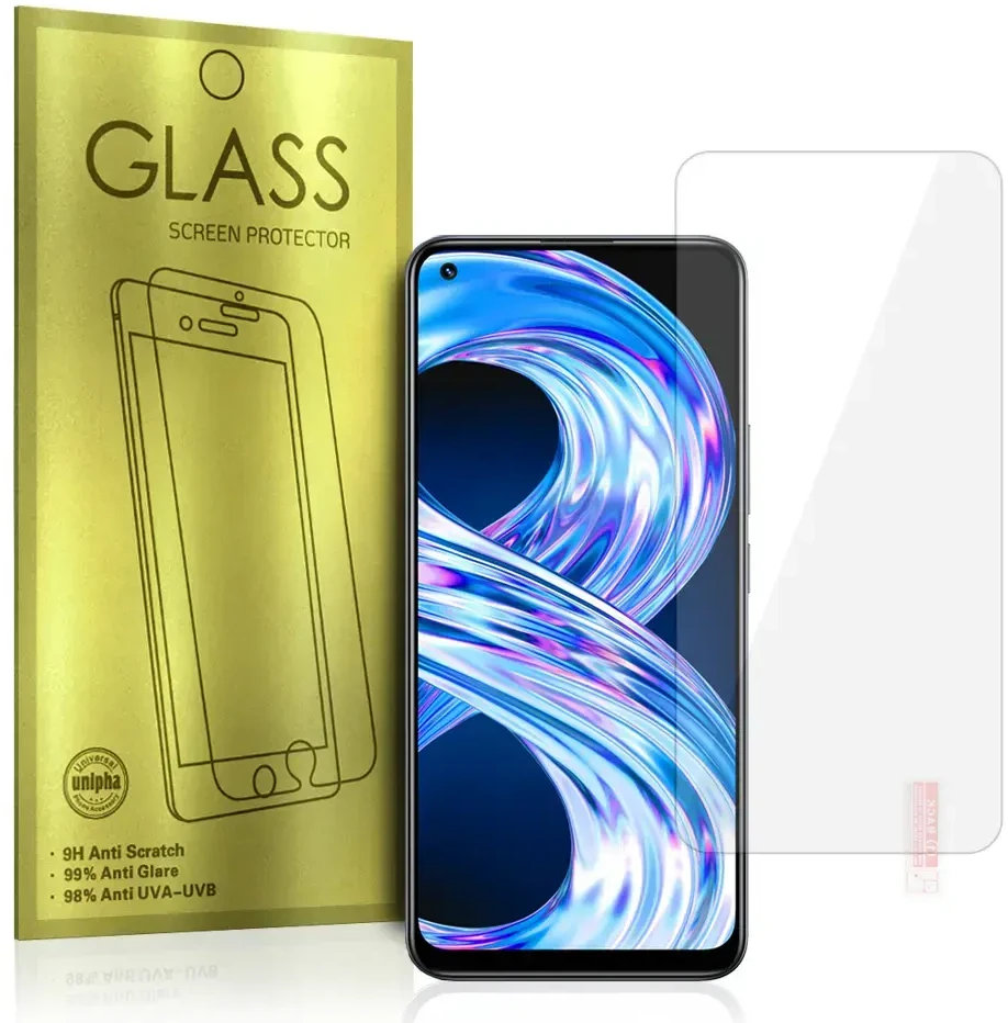 Apsauginis stiklas Gold skirtas Realme 8/8 Pro
