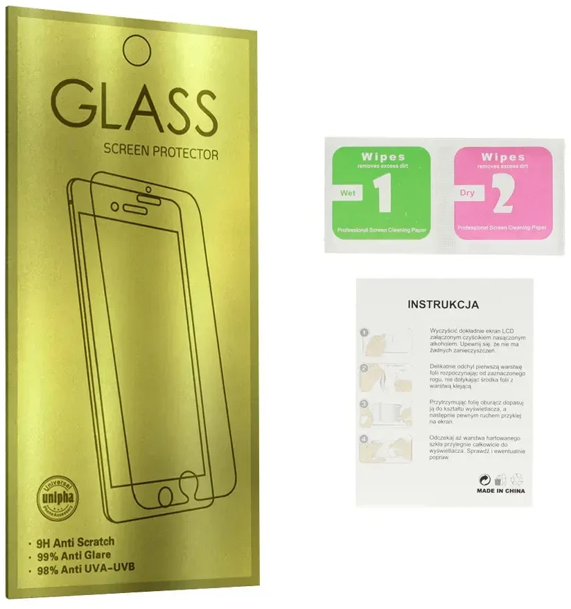 Fusion Accessories Grūdintas stiklas auksinis, skirtas XIAOMI 17/17 PRO (su pirštų atspaudų atrakinimu)