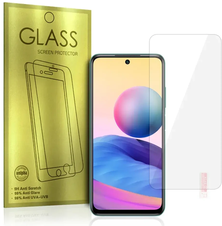 Fusion Accessories Topt Apsauginis stiklas Gold skirtas Xiaomi Redmi Note 10 5G