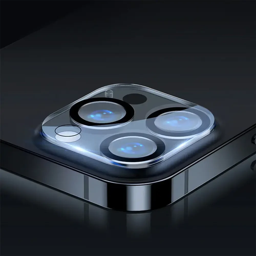 Fusion Accessories Grūdintas stiklas HARD SILK PRINT fotoaparatui (LENS), skirtas iPhone 18 Pro Max (blokas)