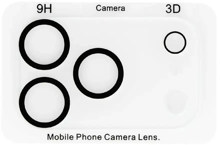 Fusion Accessories Topt Apsauginis stiklas HARD SILK PRINT telefonui (LENS) skirtas Apple iPhone 17 Pro Max (wyspa)