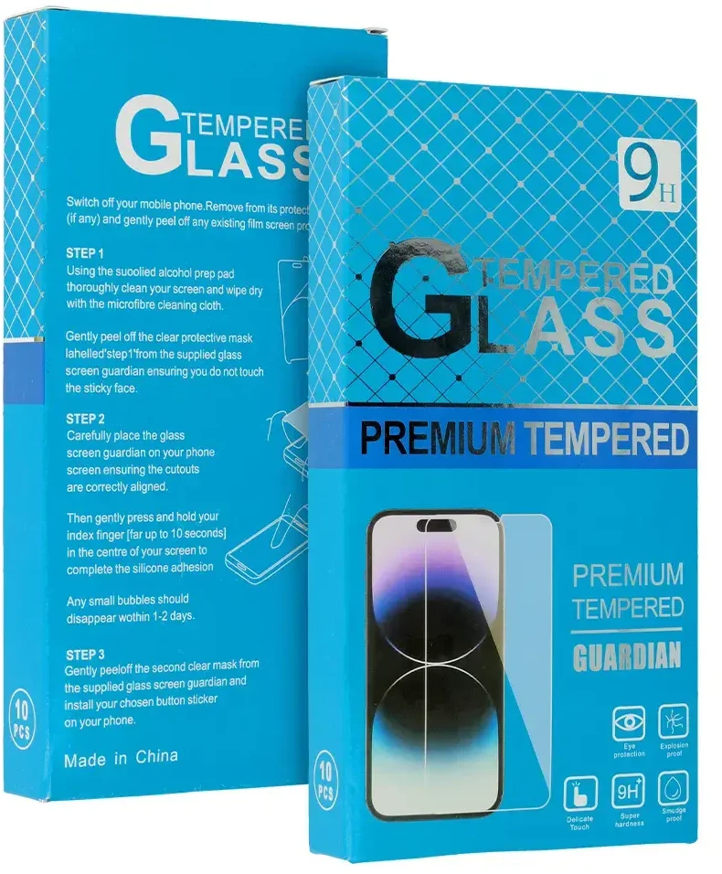 Toptel Topt Apsauginis stiklas Mėlyna Multipack (10 in 1) skirtas Apple iPhone 16