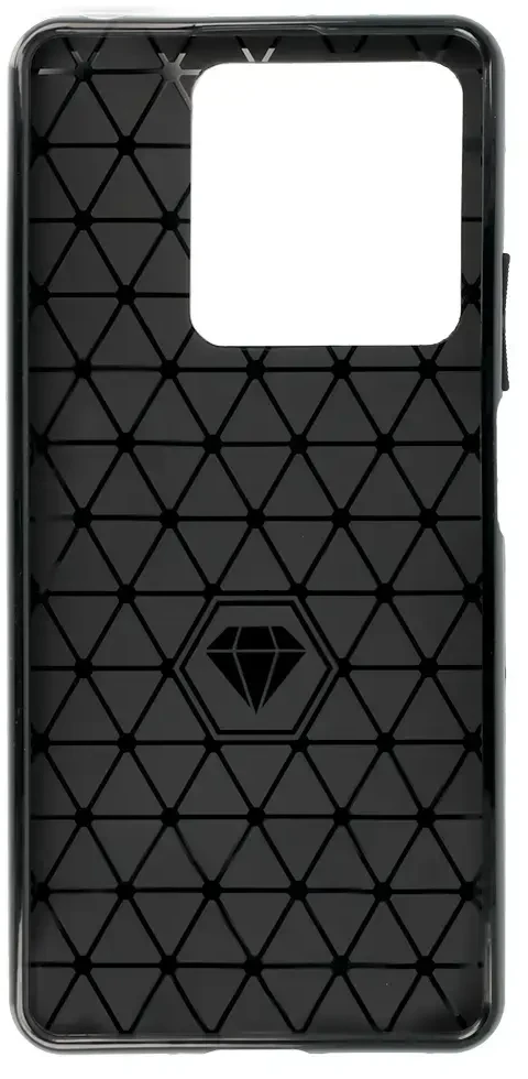 Dėklas Fusion Accessories Topt Thunder dėkals skirtas Xiaomi Redmi Note 13 5G juodos spalvos