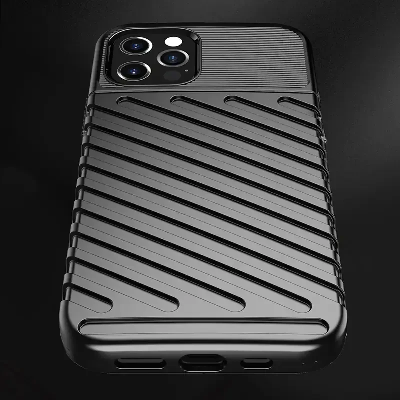Dėklas Fusion Accessories Topt Thunder dėkals skirtas Apple iPhone 14 Plus juodos spalvos