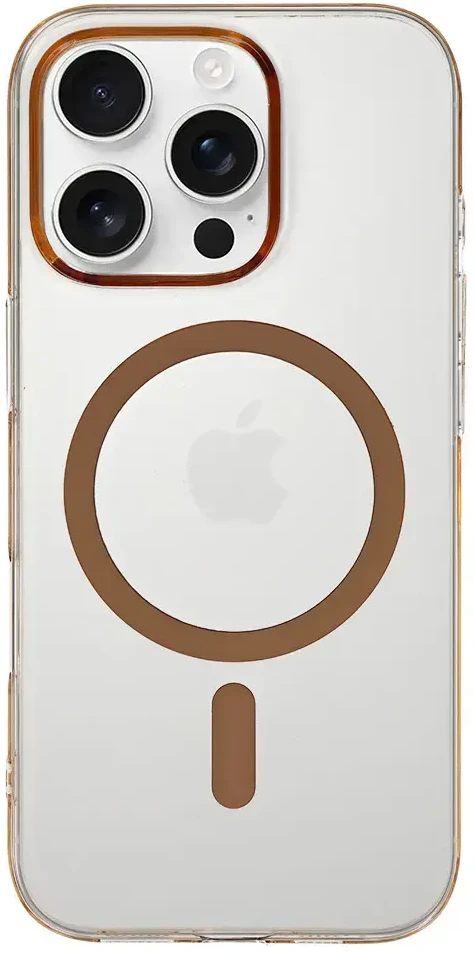 Toptel Tel Protect Transparent Slim Magsafe dėklas skirtas Apple iPhone 14 Pro desert