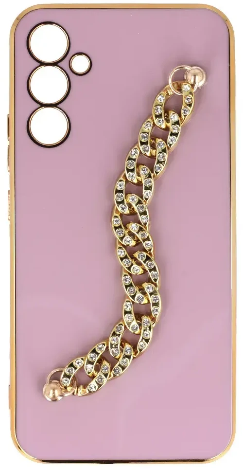 Fusion Accessories Topt Trend dėklas skirtas Samsung Galaxy A34 5G design 4 rožinės spalvos