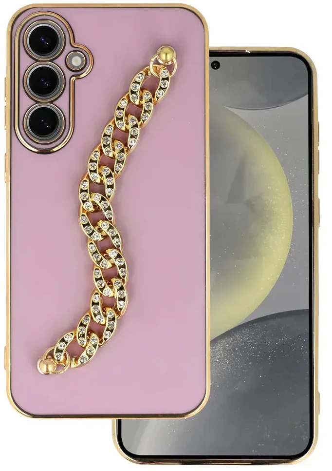 Fusion Accessories Topt Trend dėklas skirtas Samsung Galaxy S23 FE design 4 rožinės spalvos