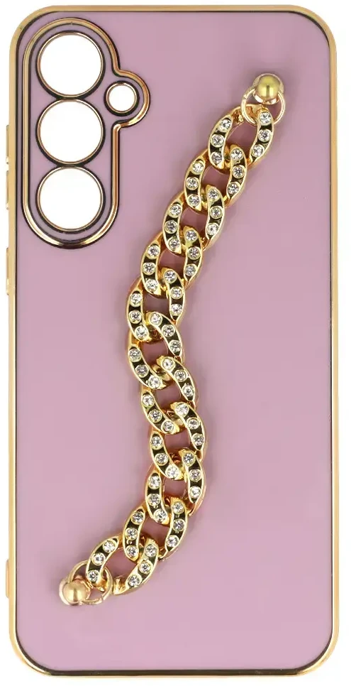 Fusion Accessories Topt Trend dėklas skirtas Samsung Galaxy S23 FE design 4 rožinės spalvos
