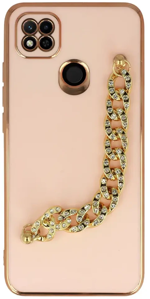 Fusion Accessories Topt Trend dėklas skirtas Xiaomi Redmi 10A design 4 light rožinės spalvos