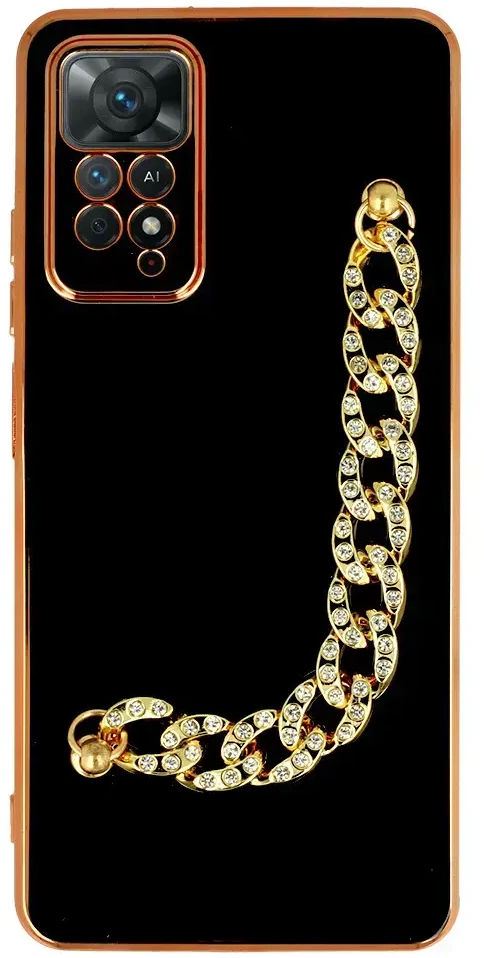 Fusion Accessories Topt Trend dėklas skirtas Xiaomi Redmi Note 11 Pro/Note 11 Pro 5G design 4 juodos spalvos