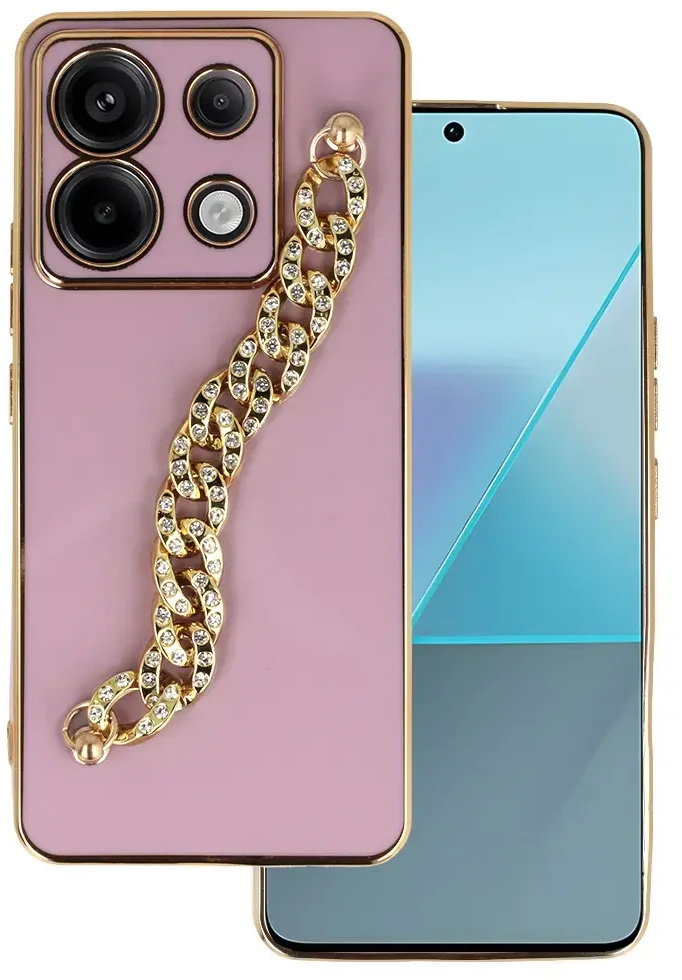 Fusion Accessories Topt Trend dėklas skirtas Xiaomi Redmi Note 13 5G design 4 rožinės spalvos