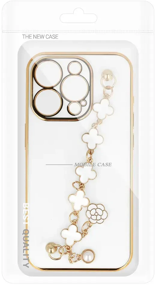 Toptel Topt Trend dėklas skirtas Apple iPhone 15 Plus design 3 baltos spalvos