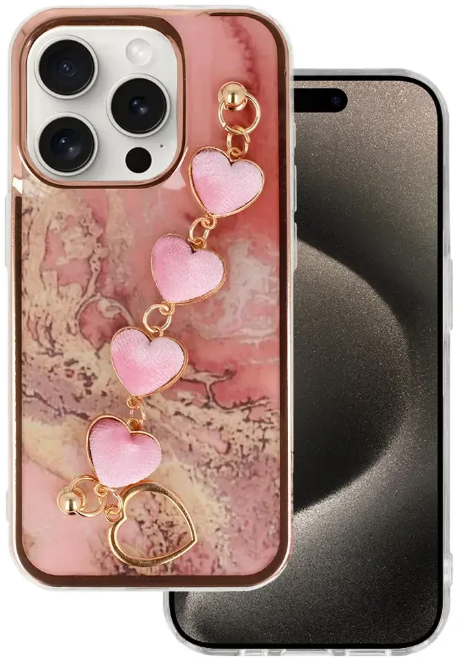 Fusion Accessories Topt Trend dėklas skirtas Apple iPhone 15 Pro design 6 rožinės spalvos