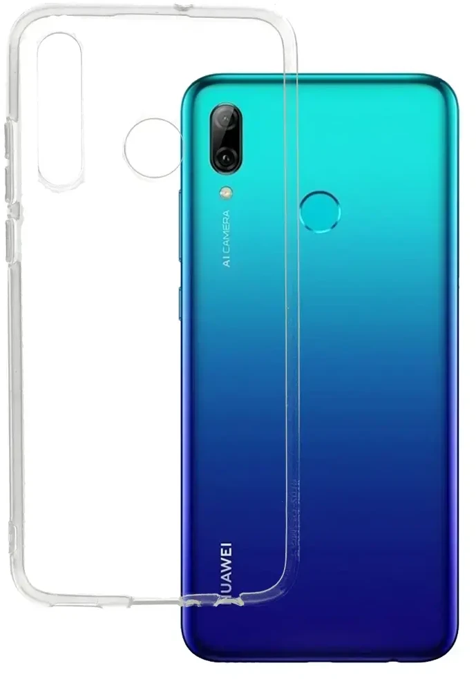 Fusion Accessories Topt Ultra Clear 1mm dėklas skirtas Huawei P Smart 2019 skaidrus