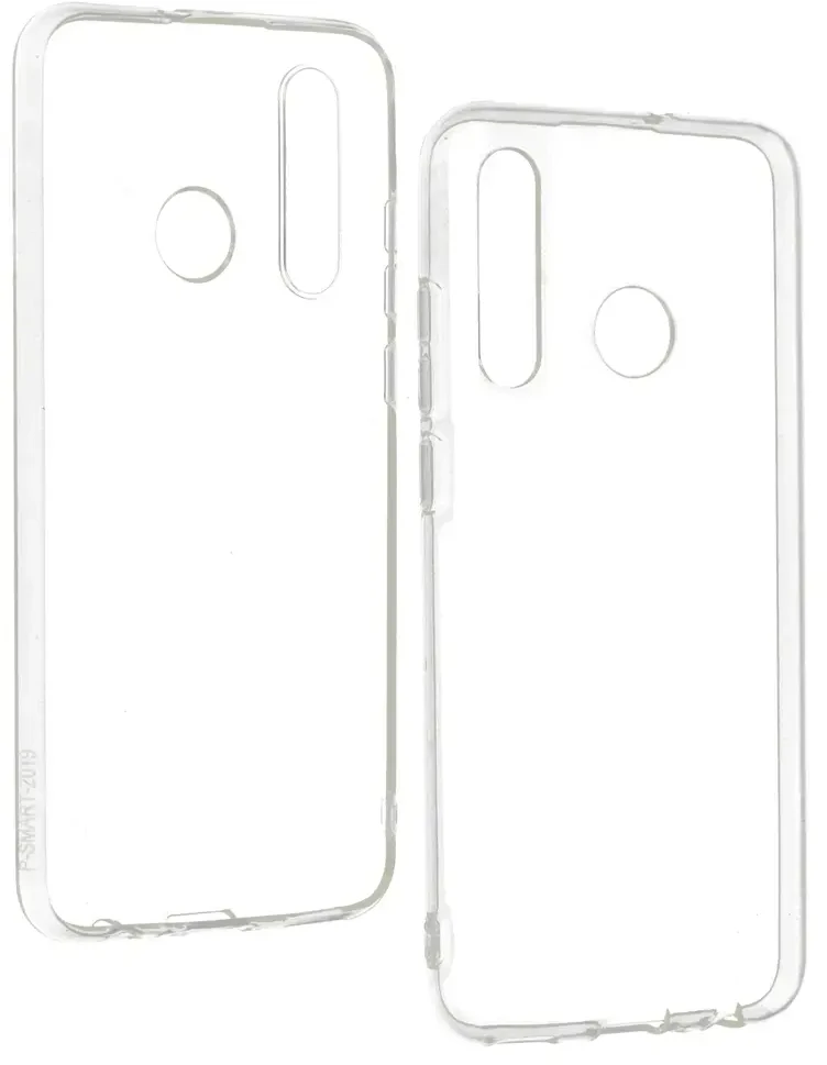 Fusion Accessories Topt Ultra Clear 1mm dėklas skirtas Huawei P Smart 2019 skaidrus