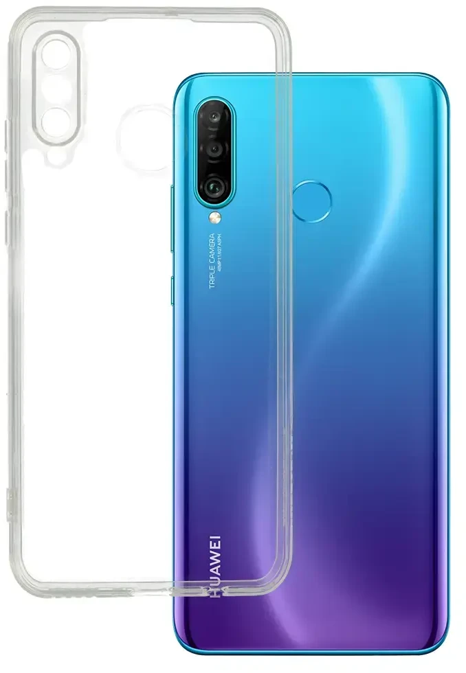 Fusion Accessories Topt Ultra Clear 1mm dėklas skirtas Huawei P30 Lite skaidrus