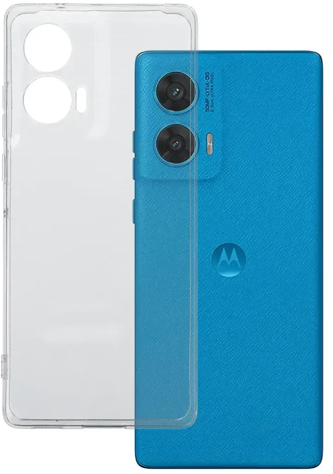 Fusion Accessories Topt Ultra Clear 1mm dėklas skirtas Motorola Moto G96 5G skaidrus