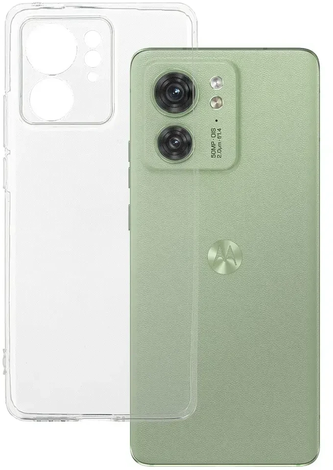 Fusion Accessories Topt Ultra Clear 1mm dėklas skirtas Motorola Edge 40 skaidrus