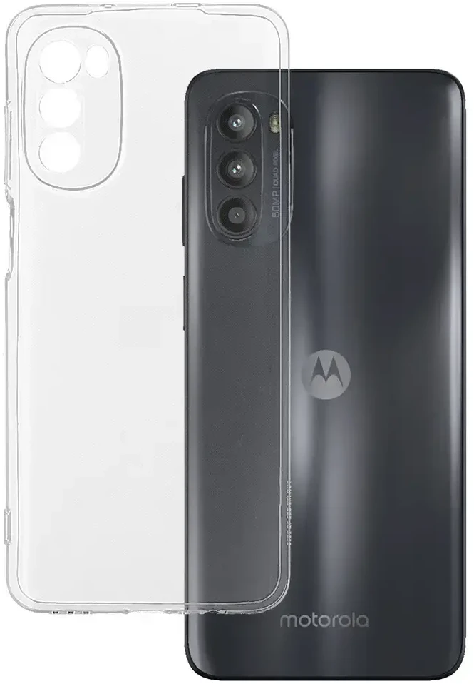 Fusion Accessories Topt Ultra Clear 1mm dėklas skirtas Motorola Moto G52/G71S/G82 skaidrus